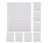 Baluue Pastilles Adhésives Double Face Transparentes et Repositionnables Lot de 800 Points Adhésifs en Gel Nano Fixation sans Trace pour Affiches Décorations et Objets Légers Usage