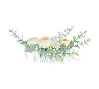 Baluue peigne à cheveux de mariage coiffe de mariée casque de fée couvre-chef de fée casque de mariée bandeau cheveux mariée insert peigne à cheveux