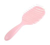 Baluue Peigne Démêlant Anti- Pour Cheveux Bouclés Peigne à Dents Fines Pour Coiffure à Usage Sec Et Humide Design Ergonomique Et Pratique Pour Soin Cheveux