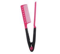 Baluue peignes de lisseur de salon primer gommage main hair straightener brush Lisseur pliable barber coiffeuse lisseur boucleur peigne lisseur pour salon peigne à repasser plat Plastique