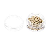 Baluue Perles Pour Tresses Dreadlocks - Liens Doublés De Silicone - 2 5 X 1 5 Mm - Parfaites Pour Cheveux Courts Bouclés Raides Et Queues De Cheval