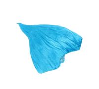 Baluue Perruque Cosplay Flamme Bleu Clair et Confortable Coiffure Déguisement Troll Festival Halloween Fête