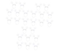 Baluue Pièces Bandeau de flocon de neige de Noël déguisements enfants accessoires de cheveux de flocon de neige accessoire noel christmas event coiffure flocon de neige résine