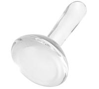 Baluue Pilon Multifonctionnel Portable en Verre pour Broyage de Pigments Minéraux Poignée Ergonomique, pour Usage Domestique en Peinture Artistique