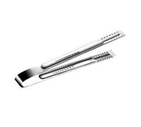 Baluue Pince à Steak Inox Poignée Longue Pince Alimentaire Pratique pour Barbecue Buffet Grillé et Service Traiteur