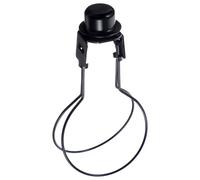 Baluue Pince Adaptateur pour Abat-jour en Fer, Accessoire DIY Compatible Ampoules Standard, Support pour Lampes de Table et Lampadaires, Clip Unique Solide pour Éclairage Intérieur