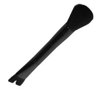 Baluue Pinceau de Maquillage en Nylon et Aluminium Facile à Transporter Double Tête de U pour Contour Nez pour Maquillage Précis et Débutants