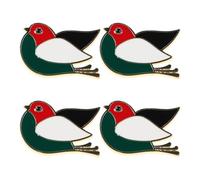 Baluue Pins Liban en Alliage, Lot de 4 Broches en Palétine Résistantes la Décoloration, Accessoires de Drapeau National pour Événements Sportifs et Fêtes