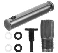 Baluue Piston de Pompe Hydraulique Acier avec Joint Anti-poussière Accessoire pour Cric de Levage Compact Outil de Direction pour Jack de Remorque