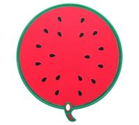 Baluue Planche à Découper Pastèque Rouge en Pp avec Rigole à Jus et Poignée Antidérapante, Planche Cuisine Créative pour Fruits et Légumes, Compatible Lave-vaisselle