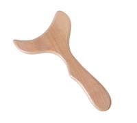 Baluue Planche pour Relaxation Musculaire et Circulation Sanguine Gua Sha Bois Compact Outil de Massage Manuel Usage Quotidien sur Cou Épaules et Bras