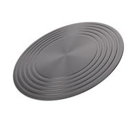 Baluue Plaque Diffuseur de Chaleur de 24 Cm Diamètre, Épaisseur 4 Mm en Aluminium, Anti-brûlure Poignée pour Cuisinière à Gaz, Plaque de Décongélation Multifonction pour Accessoires