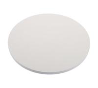 Baluue Plateau de Table Rond en Bois Épais 30 Cm Dessus de Table Blanc Chaud Plateau de Remplacement ou Meuble Polyvalent pour Salon et Salle à Manger