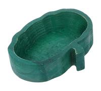 Baluue Plateau en Bois Naturel Forme Citrouille Bol à Dessert Multifonction Plateau à Fruits Décoratif Cuisine Organisateur de Comptoir Bol à Snacks et Desserts Polyvalent