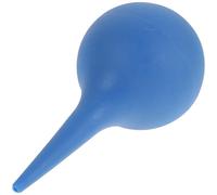 Baluue Poire Auriculaire en Caoutchouc Bleu Aspiration et Expulsion de Liquide pour Élimination du Cérumen et Nettoyage des Oreilles