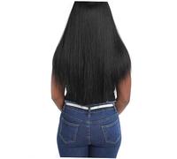 Baluue Postiche Bouffante en Barbe de Postiche Afro Cheveux Synthétiques Conception Respirante Taille Unique pour Toutes Occasions Facile à Porter