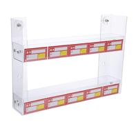 Baluue Présentoir Transparent pour Boutique Support pour Cigarettes Chewing-gum et Petits Articles Rangement Compact pour Vente Au Détail