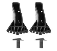 Baluue Protection Antidérapante pour Échelle Multi-fonctions pour Escabeau Pliant Stabilité Renforcée et Protection Du Sol Noir et Bleu