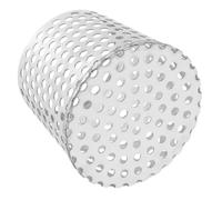 Baluue Protection Gouttière Acier Inoxydable Filtre Drain de Toit Anti-bouchage Tamis pour Évacuation Eau Installation Facile et Pratique