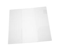 Baluue Protège Cahier PVC Transparent Mat Adapté Hoboweeks Planner Housse Protection Antidérapante et Résistante pour Carnets Journaux et Notebooks