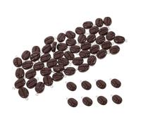 Baluue Resin Bean Charms With Hanging Hole Lightweight Miniature Food Pendants For DIY Jewelry Making Bracelets Earrings Keychains