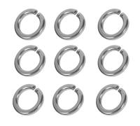 Baluue Rondelles Frein à Ressort en Acier Inoxydable 304 Plates et Fines Diamètre M6 Lot de 200 Pièces Rondelles Métalliques pour Plomberie Fixation Meubles et Réparations