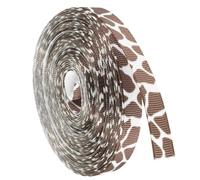 Baluue Ruban en Polyester à Motif Girafe pour Loisirs Créatifs et Couronnes, Solide et Polyvalent, pour Décorations D'anniversaires et Projets D'garçon et Filles