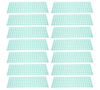 Baluue Rubans de Masquage Automobile Verts Haute Température 15 Mm Lot de 1000 Disques Adhésifs Résistants la Chaleur pour Peinture au Pistolet, Masquage Flexible et Déchirure Facile,