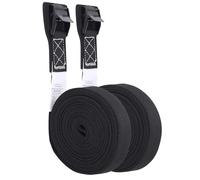 Baluue Sangle Arrimage pour Bagages Voiture Kayak Planche De Surf Noir Fixation Rapide Et Sécurisée Équipement De Plein Air