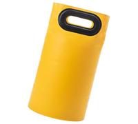 Baluue Seau Pliable Pour Bain De Pieds Portable 16l Grand Format, Seau à Eau Léger En Plastique Souple Jaune Citron, Usage Maison, Voyage Et Bain Relaxant Des Pieds