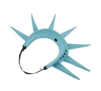 Baluue Serre-tête Statue Liberté avec Torche Accessoires Costume Femme pour Fête Patriotiques et Halloween Cosplay