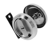 Baluue Serrure Invisible pour Porte Coulissante Acier Inoxydable Loquet Caché et Robuste Sécurité Renforcée pour Chambre Cuisine et Salle de Bain