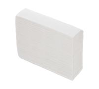 Baluue Serviettes à Main Jetables Absorbantes pour Salles de Bain Commerciales et Hôtels en Papier Blanc 180 Pièces Essuie-mains Pratiques pour Invités