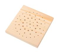 Baluue Socle pour Figurines Argile avec Support Bois Base Stable pour Séchage et Présentation de Poupées Accessoire Artisanat pour Sculpture Pâte à Modeler