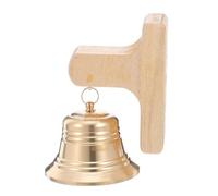 Baluue Sonnette Magnétique de Porte en Bois de Hêtre XXL, Carillon Éolien Magnétique en Cuivre, Cloche Aimantée Créative pour Entrée de Maison, Bureau ou Commerce, Décoration Intérieure