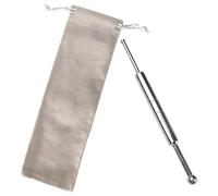 Baluue Stainless Steel Acupressure Pen For Deep Tissue Massage Precise Trigger Point Tool With Nonslip Grip Portable Body And Facial Relaxation Bar