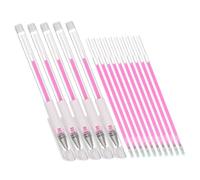 Baluue Stylo de Marquage Permanent pour Sourcils et Lèvres, Étui Rose en Plastique, Facile à Remplacer, Sûr Peau, pour Maquillage Professionnel et Tatouage Esthétique