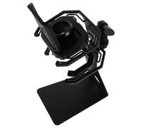 Baluue Support Antichoc Micro Large Holder Métal avec Filtre Anti-pop Intégré Isolation Vibrations pour Streaming et Enregistrement Professionnel Support Bureau Stable