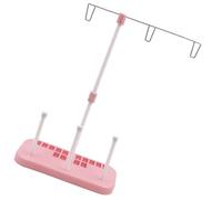 Baluue Support Bobine Fil Couture Professionnel avec Tige Guide Haute Porte-bobine Stable pour Machine à Coudre Rangement Pratique pour Fil à Broder pour Couture Quilting et Broderie