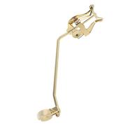 Baluue Support de Lyre de Marche Transparent Réglable pour Cor D’Harmonie Porte-Partitions Léger Fanfare Pince pour Saxophone Alto Clarinette et Trombone Accessoire Musique Portable