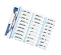 Baluue Tableau d'Accords pour Flûte Basse 8 Trous Diagramme d'Exercices pour Clarinette Basse Fournitures pour Pratique Musicale Outil d'Apprentissage pour Élèves et Débutants