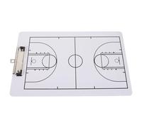 Baluue Tableau de Basket Multi-usage en Pvc Design Latéral Multiple, Effaçable pour Démonstration et Entraînement Lors des Compétitions de Basketball
