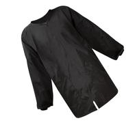 Baluue Tablier De Coiffeur Imperméable Noir Taille Longue Professionnel Pour Salon De Coiffure Coiffeuse Et Barbier Usage Coupe Cheveux Avec Poches