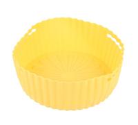 Baluue Tapis Silicone Réutilisable pour Friteuse Air Fryer Accessoire Antiadhésif Résistant Chaleur Coussin Silicone Sécurisé pour Cuisson Facile et Protection Friteuse