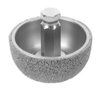 Baluue Tête de Meuleuse pour Réparation de Pneus de Voiture Disque de Polissage Robuste Compatible Perceuse Accessoire D’Atelier pour Ponçage Rapide et Précis des Chambres à Air Outil