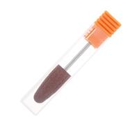 Baluue Tête Ponceuse Ongles Silicone pour Machine Manucure Électrique Petite pour Enlever Peau Morte Doigts et Orteils Bits de Manucure Silicone