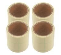 Baluue Toise Murale de Croissance Transparente 2 M pour Garçon et Filles - Lot de 4 Autocollants Mesurant la Taille Imperméable et Repositionnable pour Chambre Bébé Salle de Jeux et