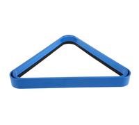 Baluue Triangle à Boules de Billard en Plastique Bleu Support de Positionnement Simple et Polyvalent pour Billard Accessoire Pratique