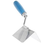 Baluue Truelle Angle Intérieur Acier Inoxydable Outil Enduit pour Cloisons Sèches Poignée Ergonomique Finition Lisse des Angles Outil Polyvalent pour Plâtrage Professionnel