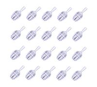 Baluue Tube de Gloss à Transparent 20Pcs 5Ml Réutilisables pour DIY Cosmétiques Voyage Échantillon